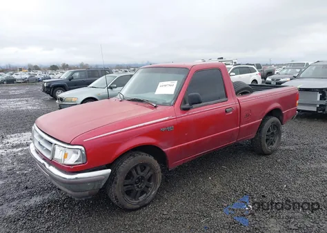 1996 Ford Ranger из США, поврежденный, VIN 1FTCR10A2TPB40497